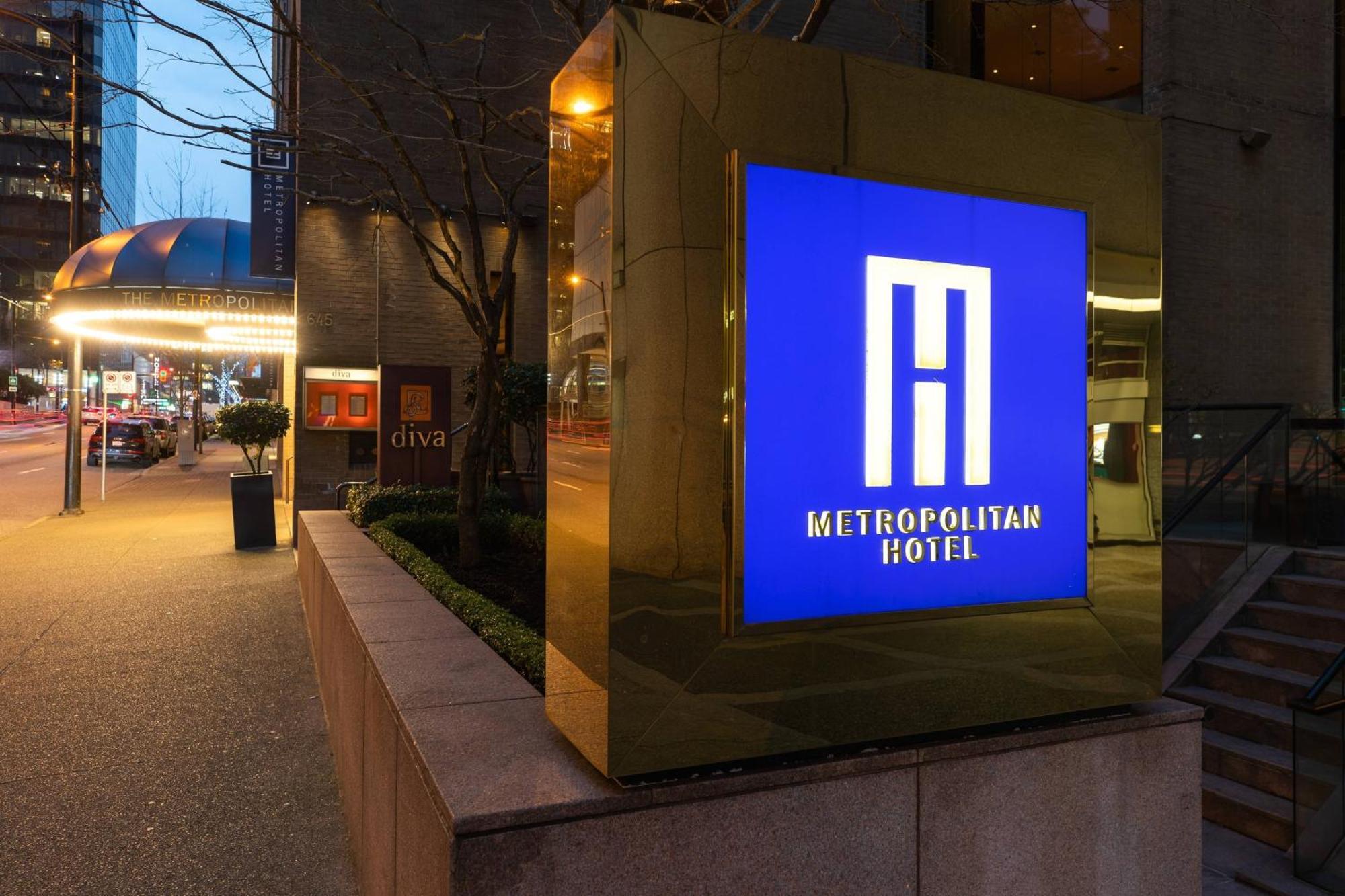 Metropolitan Hotel Vancouver Exteriér fotografie